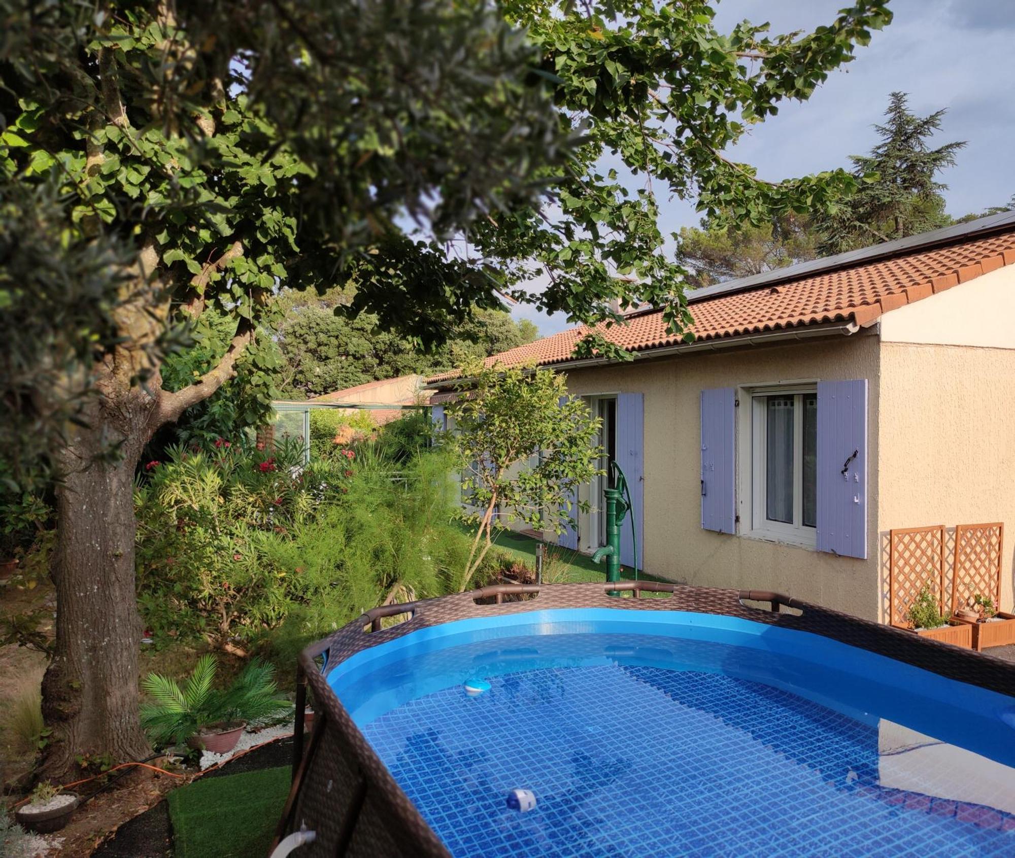 Le Jardin Des Rocailles - Villa 4 Chambres Climatisee Avec Piscine A Deux Pas D'Avignon Villeneuve-lès-Avignon Exterior photo